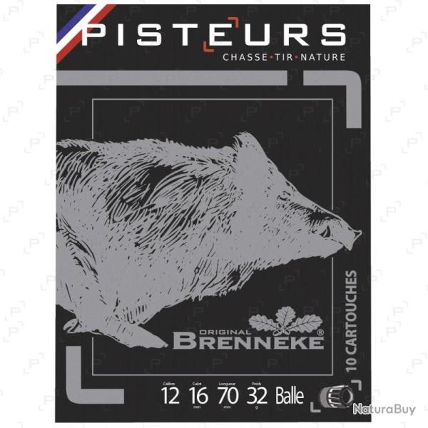 BALLE PISTEURS BRENNEKE CAL 12/70 32 GR