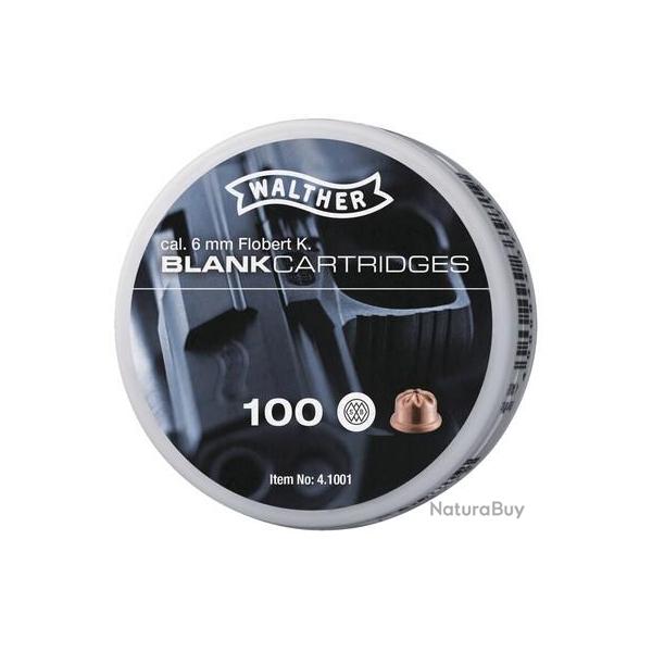 MUNITIONS A BLANC WALTHER 22 LONG PAK BTE 100