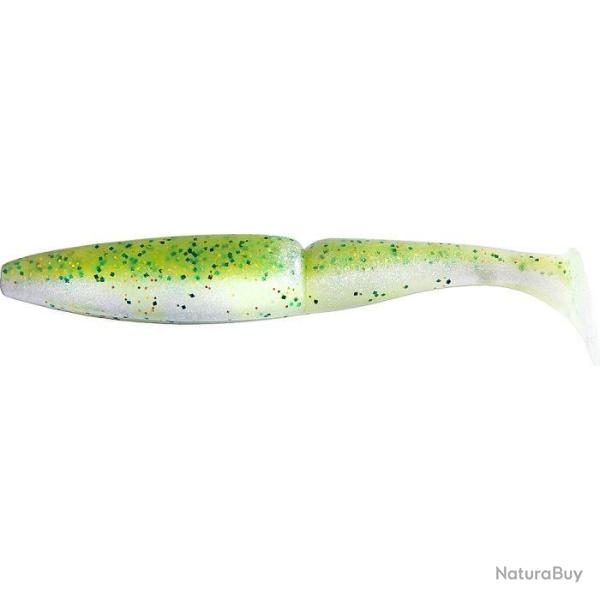 LEURRE SOUPLE SAWAMURA ONE UP SHAD 4" YELLOW CHART