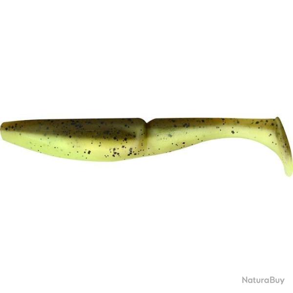 LEURRE SOUPLE SAWAMURA ONE UP SHAD 4" GREEN PUMPKIN CHART