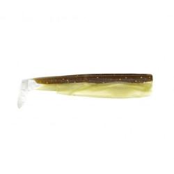 LEURRE FIIISH BLACK MINNOW N&deg;1 70 X 4 CORPS MARRON PAILLETE