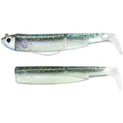 LEURRE FIIISH BLACK MINNOW N&deg;2 90 COMBO SHORE 5 GR GHOST MINNOW