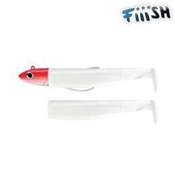 LEURRE FIIISH BLACK MINNOW N&deg;2 90 COMBO OFFSHORE 10 GR BLANC