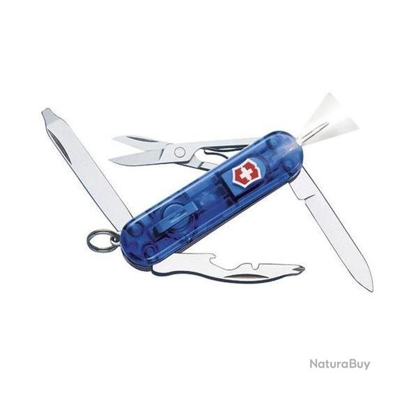 COUTEAU VICTORINOX MIDNITE MANAGER BLEU TRANSLUCIDE 6366.T2