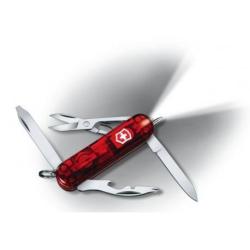 COUTEAU VICTORINOX MIDNITE MANAGER ROUGE TRANSLUCIDE 6366.T