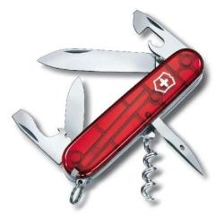 COUTEAU VICTORINOX SPARTAN ROUGE TRANSLUCIDE 1.3603.T