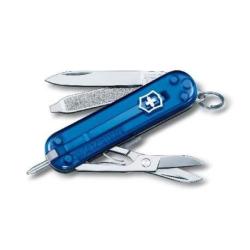 COUTEAU VICTORINOX SIGNATURE BLUE TRANSLUCIDE 6225.T2