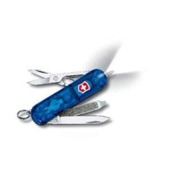 COUTEAU VICTORINOX SIGNATURE LITE BLUE TRANSLUCIDE 6226.T2