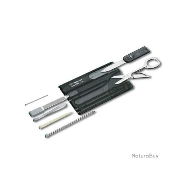 COUTEAU VICTORINOX SWISSCARD LITE NOIRE 0.7333.T3