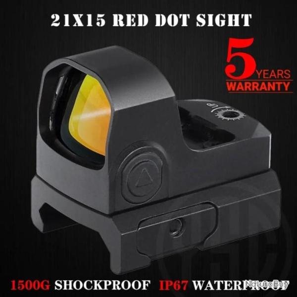 Ohhunt Viseur Point Rouge 21x15 3 MOA Paiement en 3 ou 4 fois - LIVRAISON GRATUITE !!!