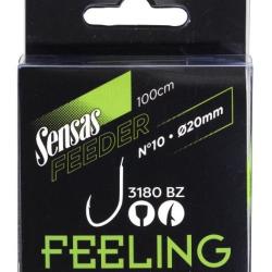 Hamecons Montes Sensas 3180 Bz Sensas T10 / 0.20mm