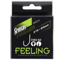 Hamecons Montes Sensas 3180 Bz Sensas T16 / 0.16Mm