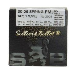 30-06 SELLIER & BELLOT FMJ 147Gr