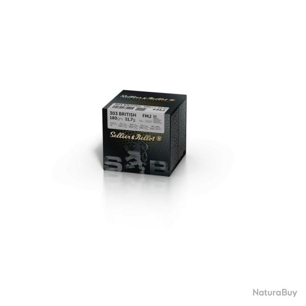 303 british sellier & bellot FMJ 11.7Gr X50