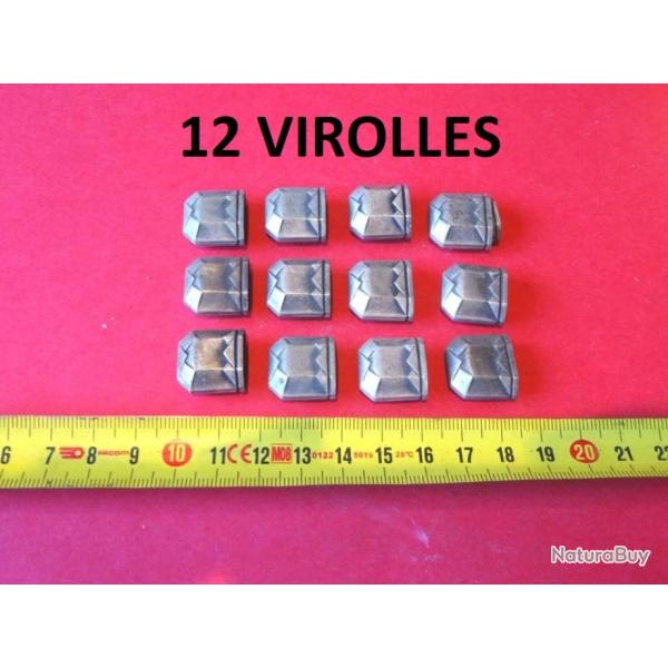 lot de 12 virolles de couteaux de table - VENDU PAR JEPERCUTE (D24B41)