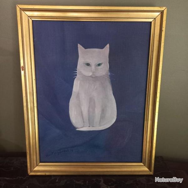 Belle peinture � l'huile  de " Jean HAUTINGUIRAUT  "      (1927-2006)