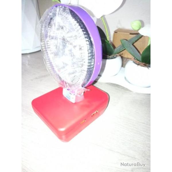 Projecteur de travail LED 18V sans fil pour batterie Milwaukee M18 18V avec prise usb et type C NEUF