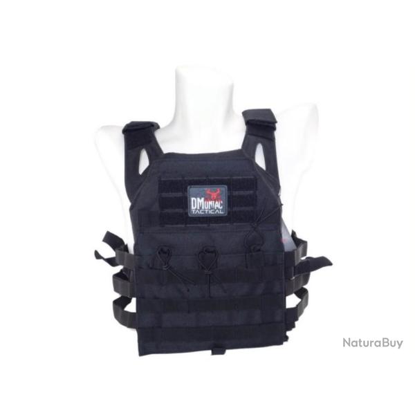 Gilet porte-plaque noir | DMoniac (0000 4712)