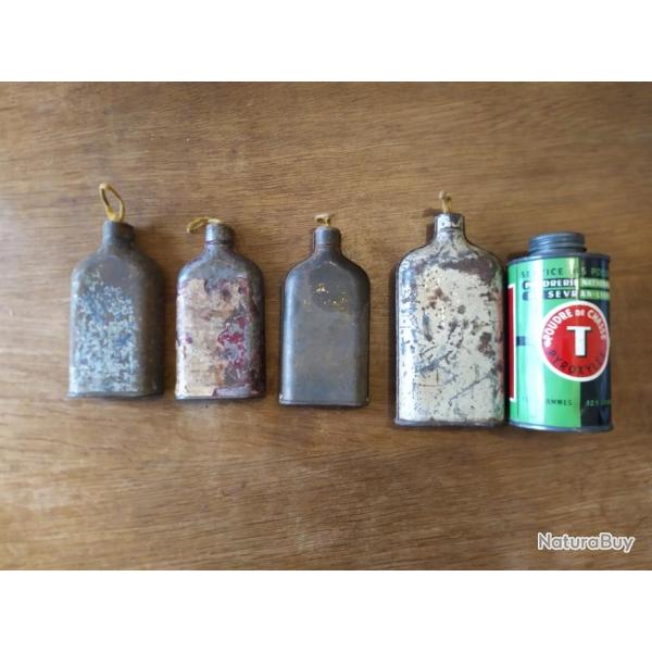 Boite poudre noir vide