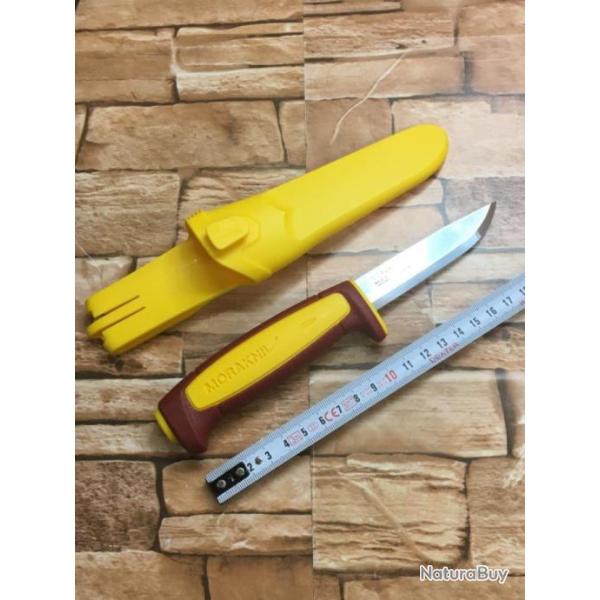 Poignard mora basic rouge et jaune carbone