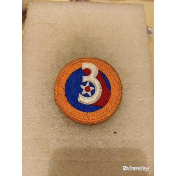 Patch arm�e us 3rd US ARMY AIR FORCE ww2 ORIGINAL. 2