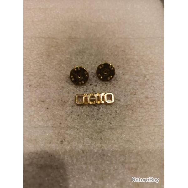 Collars officier armee us OHIO ORIGINAL
