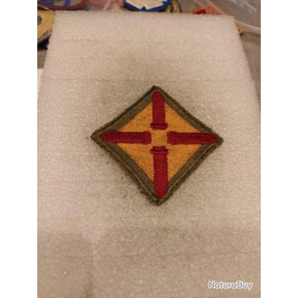Patch arme us 4th COAST ARTILLERY ww2 ORIGINAL