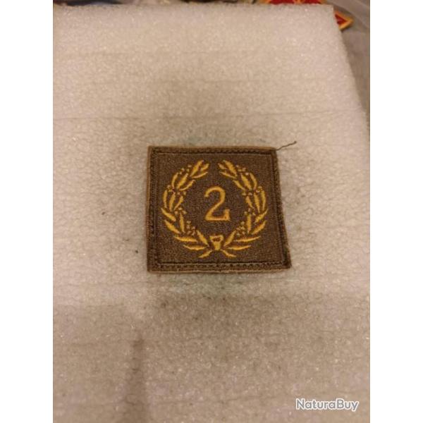 Patch arme us 2 MERITORIOUS UNIT COMMENDATION ww2 original