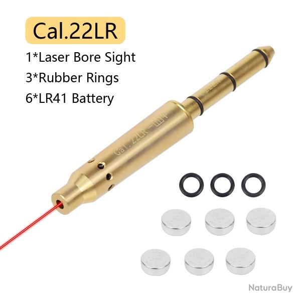 COLLIMATEUR LASER CALIBRE 22LR � METTRE EN BOUT DE CANON - LIVRAISON GRATUITE