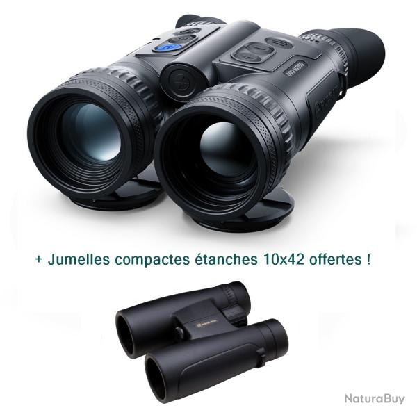 PULSAR MERGER DUO NXP50 - Jumelles thermiques / jour nuit avec t�l�m�tre + Jumelles 10x42 offertes !