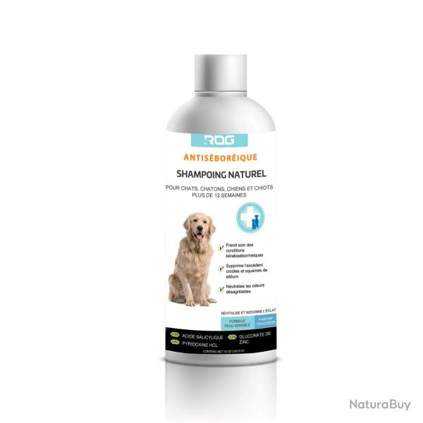 Shampoing Naturel Antis�bor�ique pour Chien