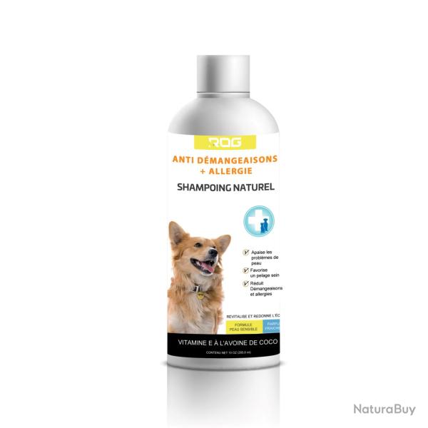 Shampoing Naturel Pour Chien Anti D�mangeaisons + Allergie