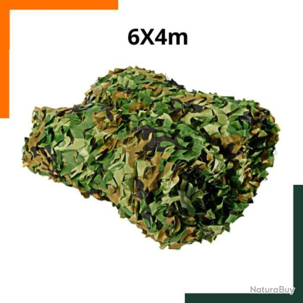 Filet de camouflage 6X4 m