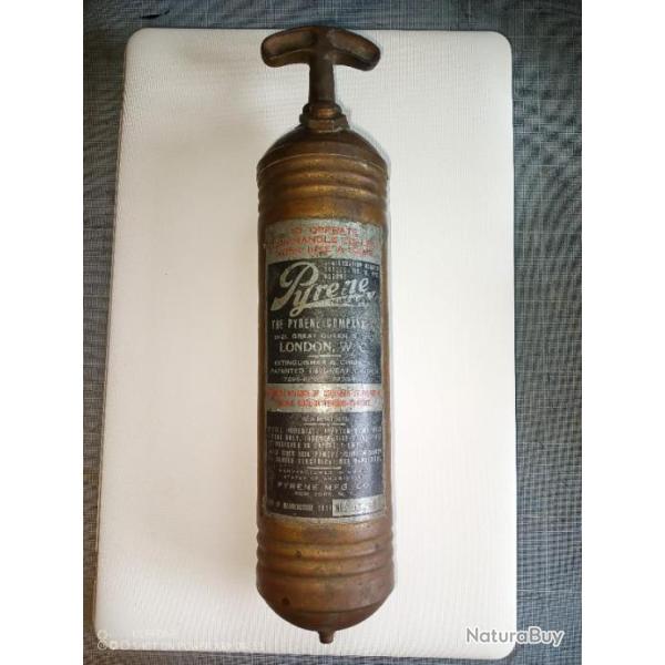 Extincteur pyrene ww1 1917
