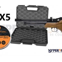 Pack pistolet &agrave; plomb Artemis CP1-Multicoups 4.5 mm