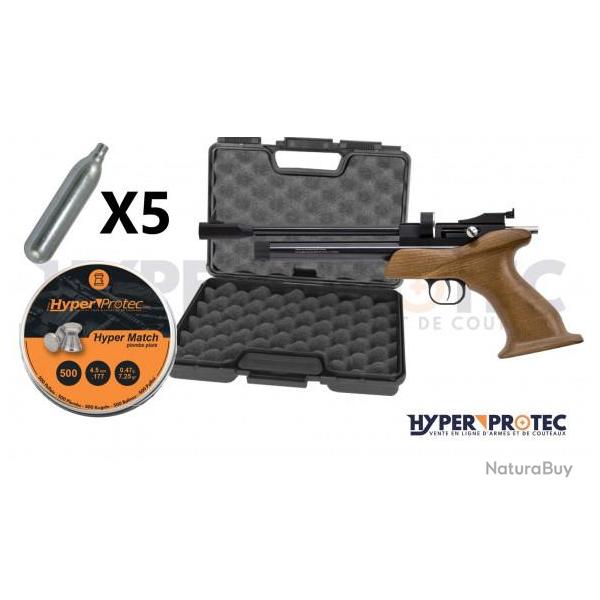 Pack pistolet � plomb Artemis CP1-Multicoups 4.5 mm