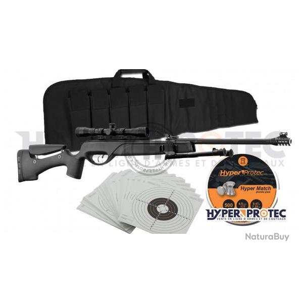 Pack Gamo Tactical Storm + Bipied + Housse + Plomb