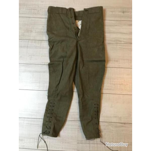 Pantalon arme franaise,  identifier, france40,arme de Vichy,Ww2, indochine, Algrie ?