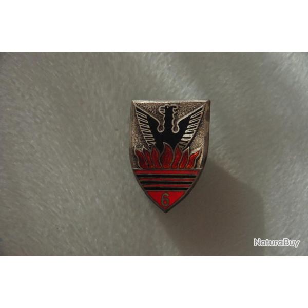 INSIGNE 6 � REGIMENT  CHASSEURS  AFRIQUE  ----DRAGO  PARIS H.157 -----------
