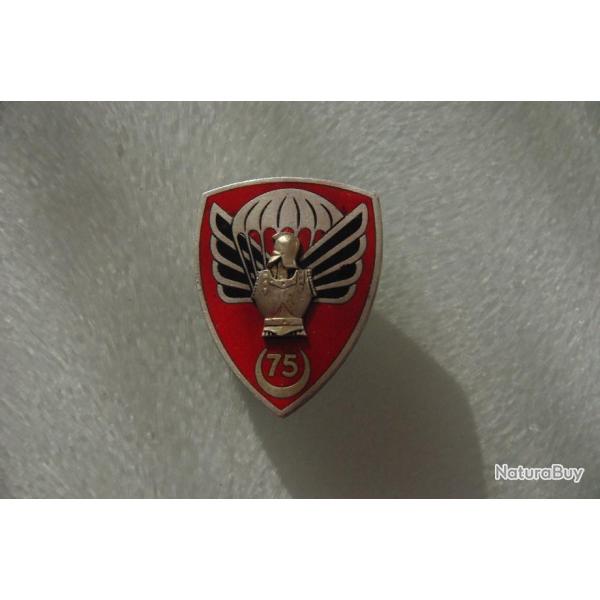 INSIGNE PARACHUTISTE  :  75 � COMPAGNIE GENIE AEROPORTE -------- DRAGO  PARIS  G.1332--------------