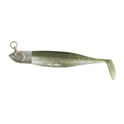 Natshad Monte Leurre 4" 15Gr Powerline Kaki Ventre Nacr&eacute;