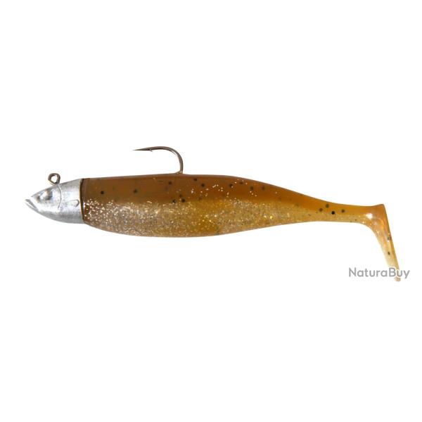 Natshad Monte Leurre 4" 15Gr Powerline Marron Ventre Paillte