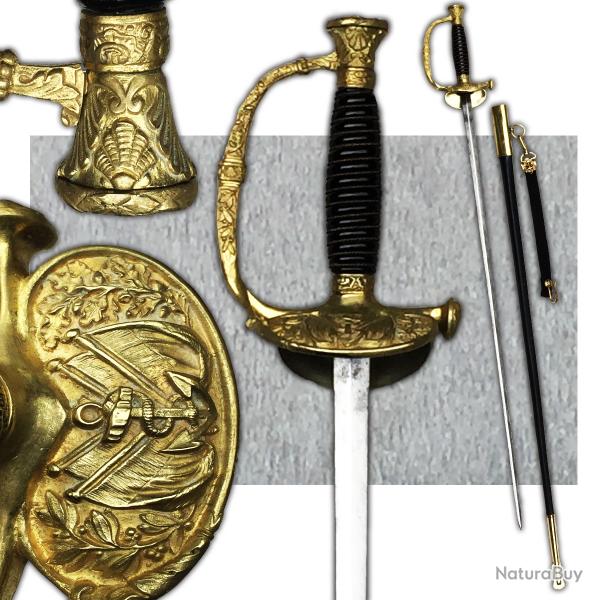 TRES RARE & SUBLIME EPEE/SABRE DE LA MARINE FRANCAISE, XIX, LOUIS PHILIPPE, MAGNIFIQUE, ORIGINAL