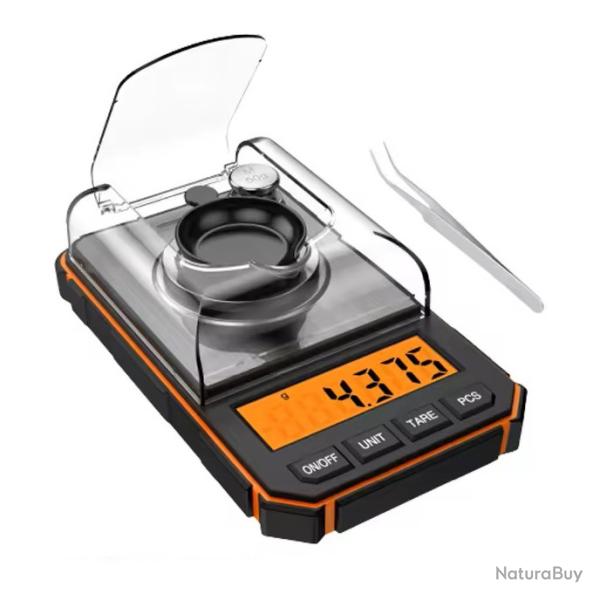 BALANCE NUM�RIQUE DE PR�CISION POUR LE RECHARGEMENT DE MUNITIONS ORANGE - LIVRAISON GRATUITE