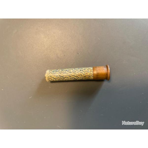 Ancienne Cartouche carton 9mm flobert