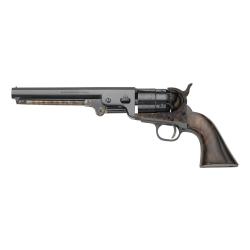 R&eacute;plique poudre noire Pietta 1851 Navy Yank London acier grav&eacute; Cal.44