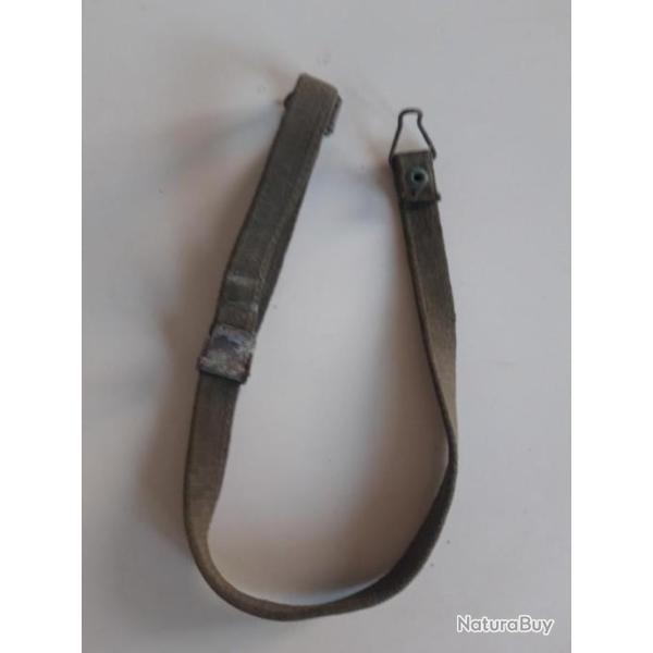 JUGULAIRE EN TOILE OLIVE POUR CASQUE U.S.