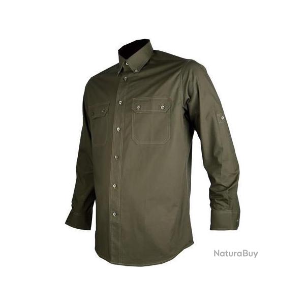 Chemise manches longues SOMLYS transformable kaki r�f 500