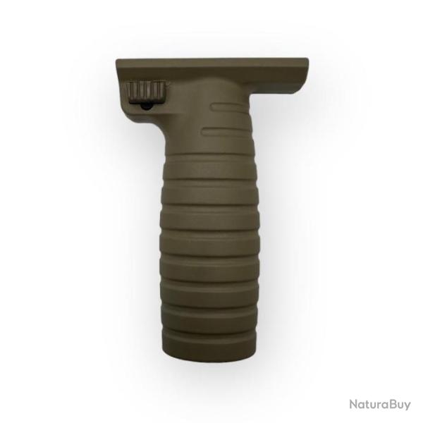 Poigne avant / Fore Grip Clip On DLG Tactical TAN + Frais de port offerts
