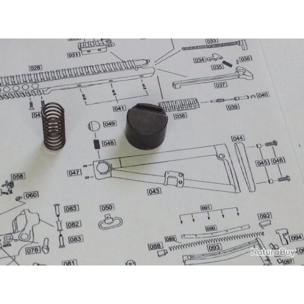 Verrou de crosse Parts 48 et 49 PDW WE